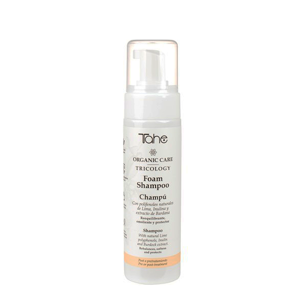 TAHE Шампунь-пенка трихологический для мягкого очищения / TRICOLOGY FOAM SHAMPOO BIO ORGANIC CARE 200 мл, фото 1