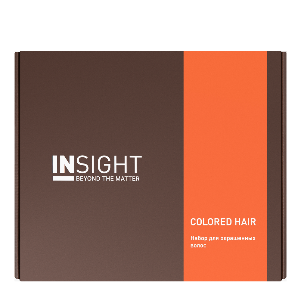 INSIGHT Набор для окрашенных волос (шампунь 350 мл, маска 200 мл, кондиционер 350 мл) COLORED HAIR, фото 1