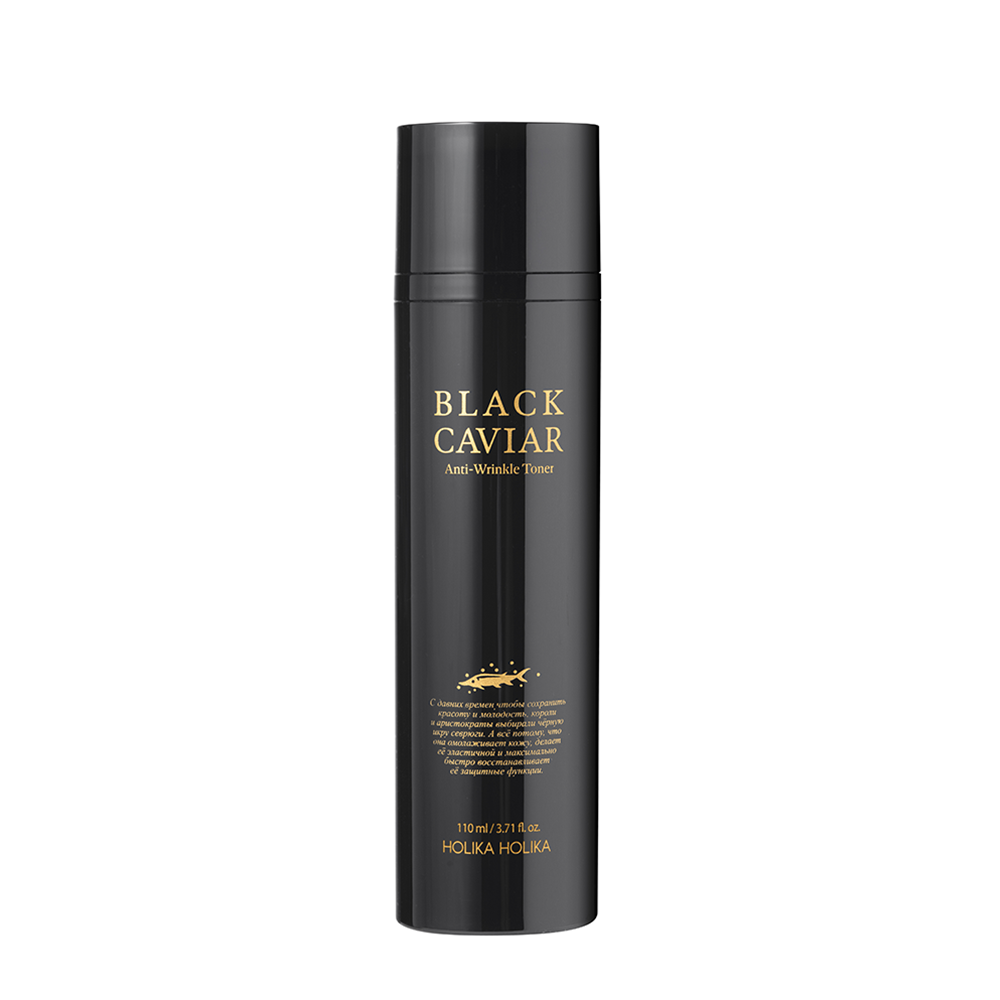 HOLIKA HOLIKA Тонер для лица с экстрактом черной икры / Black Caviar Anti-Wrinkle Toner 110 мл, фото 1