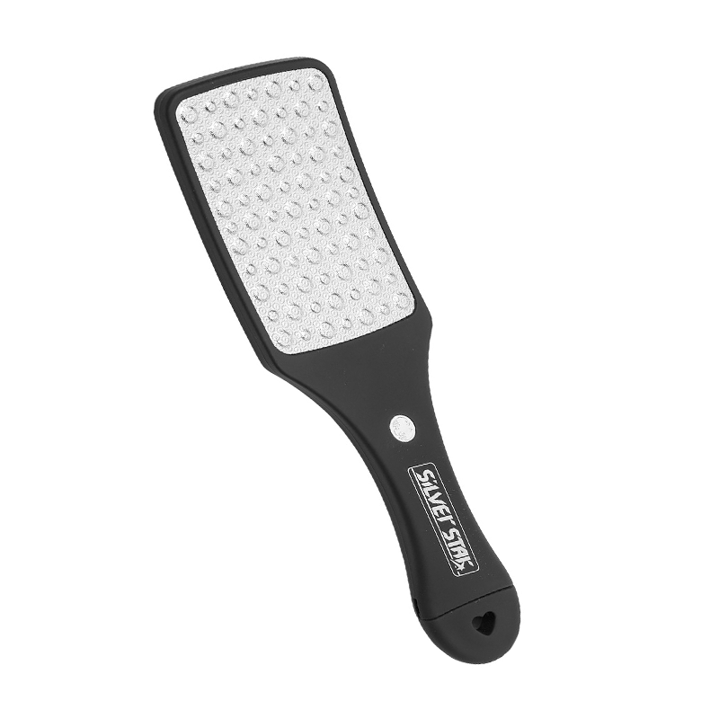 SILVER STAR Терка для педикюра, лазерная вогнутая, с пилкой в ручке, фото 1