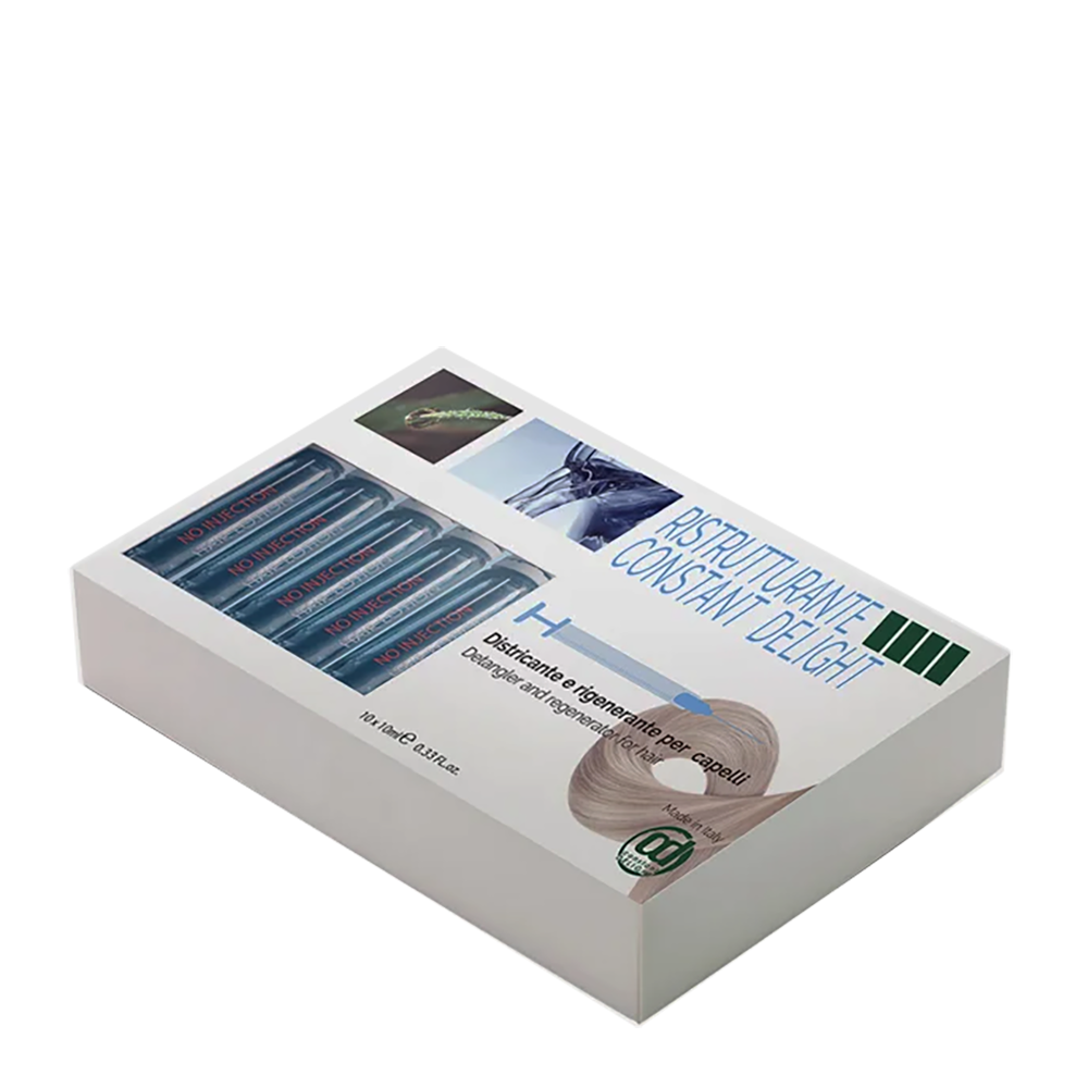 CONSTANT DELIGHT Лосьон восстанавливающий для волос с гиалуроновой кислотой, маслом семян льна и макадамии / CD 10*10 мл, фото 2