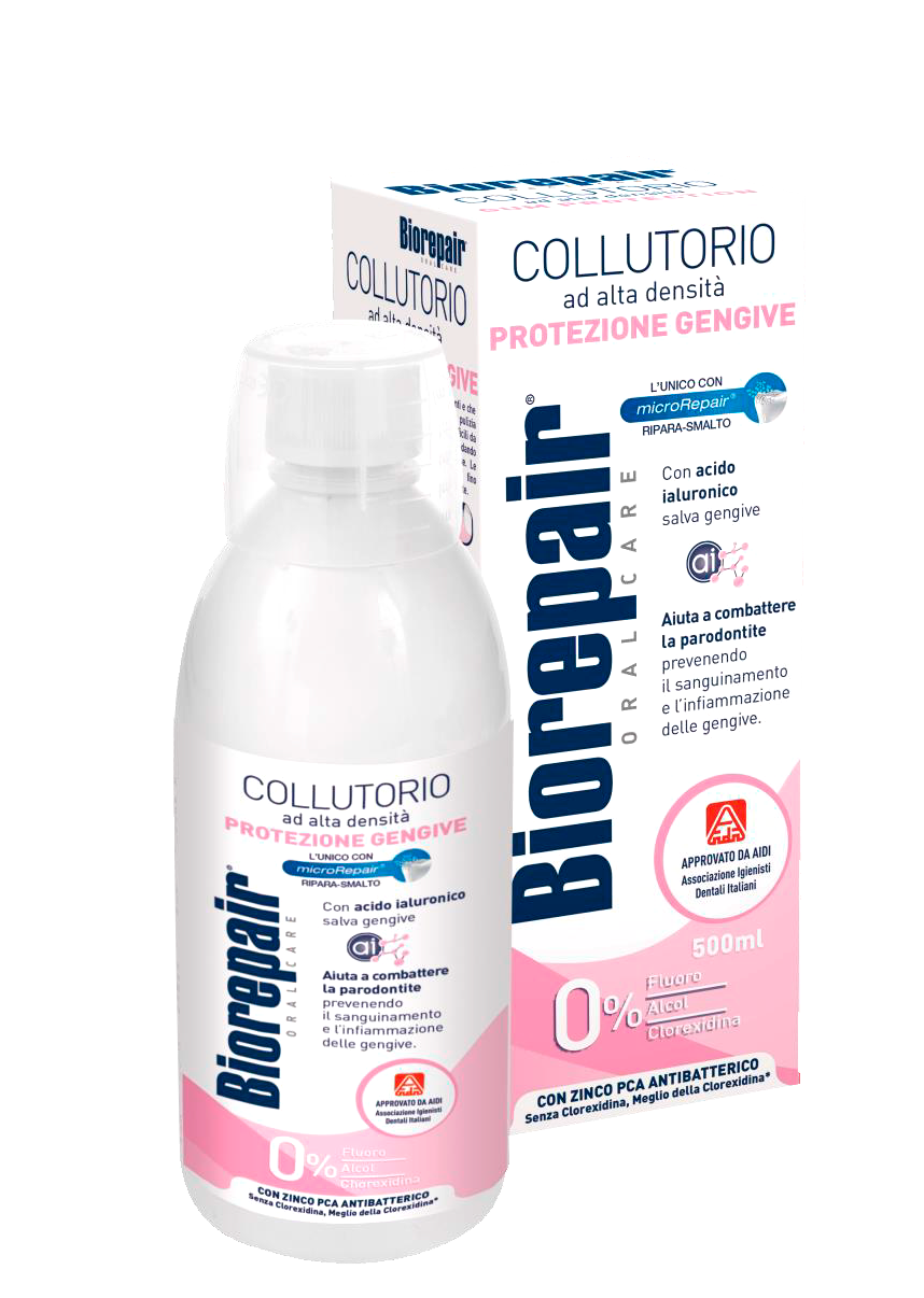 BIOREPAIR Ополаскиватель для полости рта Уход за деснами / Delicate Gums Mouthwash 500 мл, фото 1