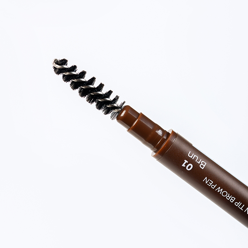 PROVOC Карандаш ультратонкий для бровей, 01 коричневый / SVELTE Precision Tip brow pen Brun 0,05 гр, фото 3