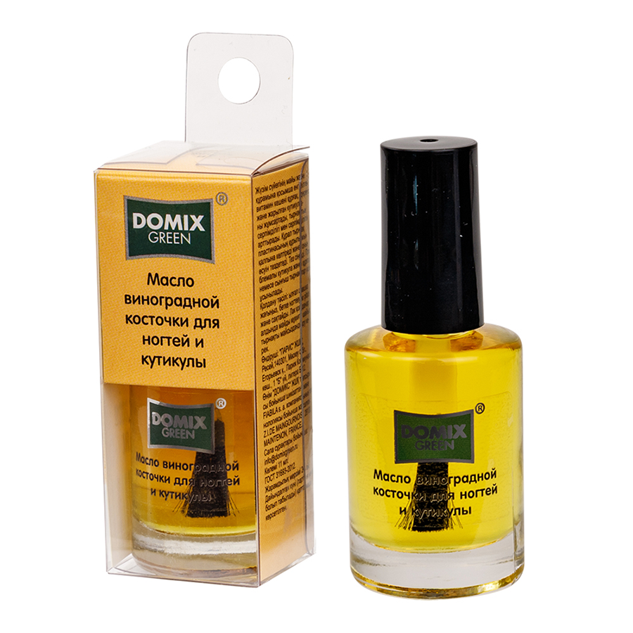 DOMIX Масло виноградной косточки для ногтей и кутикулы / DG 11 мл, фото 2