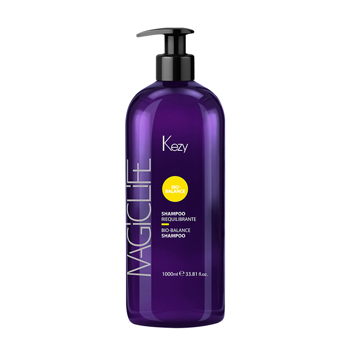 KEZY Шампунь Био-Баланс для жирной кожи головы / Bio-balance shampoo 1000 мл, фото 1