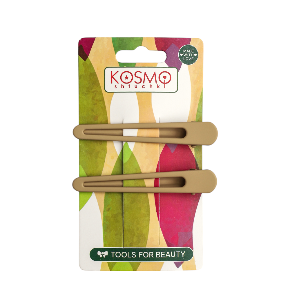 KOSMO SHTUCHKI Набор зажимов 2 шт, цветной микс / KosmoShtuchki, фото 1