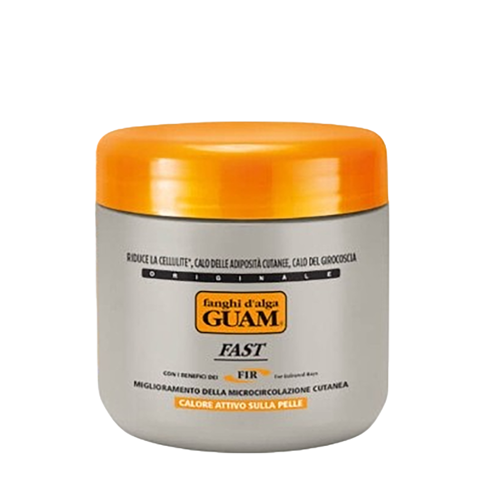 GUAM Маска антицеллюлитная разогревающая Экспресс обертывание / FANGHI D’ALGA 500 гр, фото 1