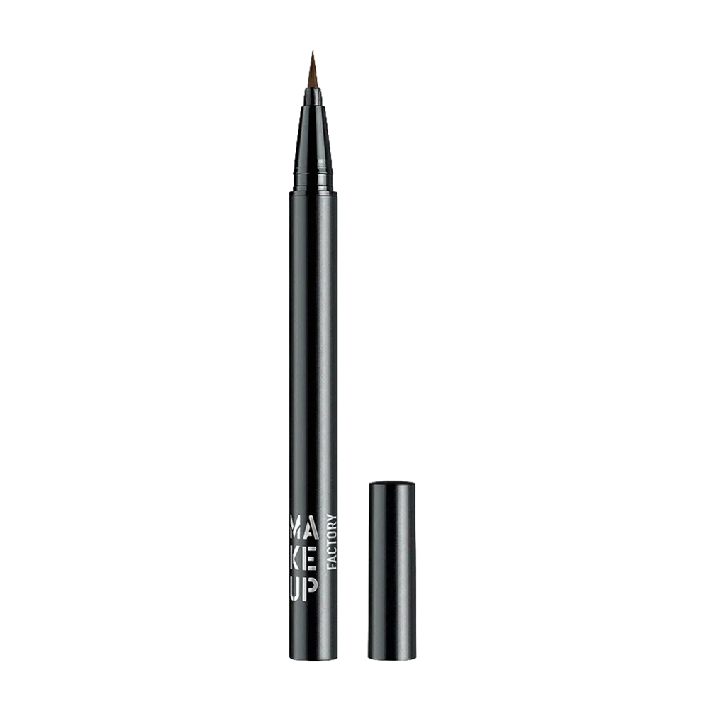 MAKE UP FACTORY Подводка жидкая для глаз, 01 черный / Calligraphic Eye Liner 0,55 мл, фото 1