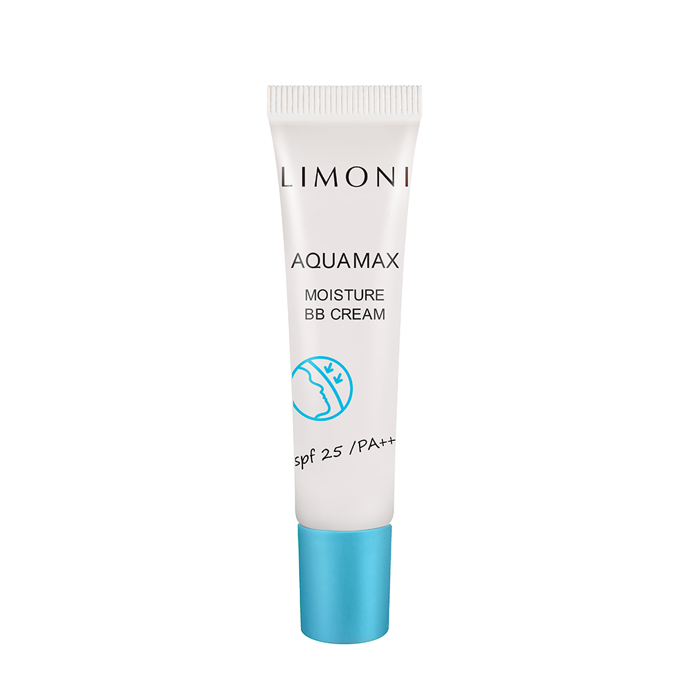 LIMONI Крем для лица увлажняющий, тон №1 / Aquamax Moisture BB Cream 15 мл, фото 1