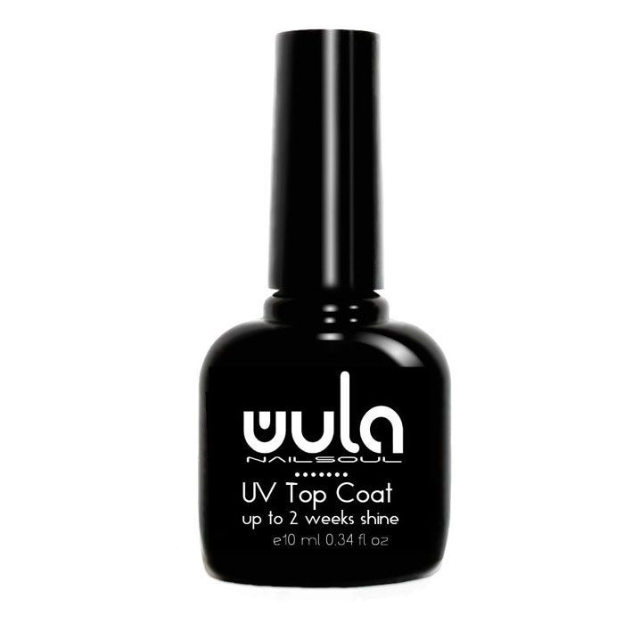 WULA NAILSOUL Покрытие топовое для гель-лака / UV Top coat RUBBER 10 мл, фото 1