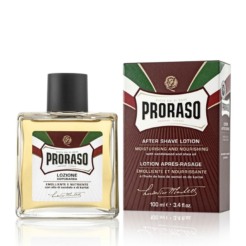 PRORASO Лосьон питательный после бритья с маслом сандала и маслом ши 100 мл, фото 2