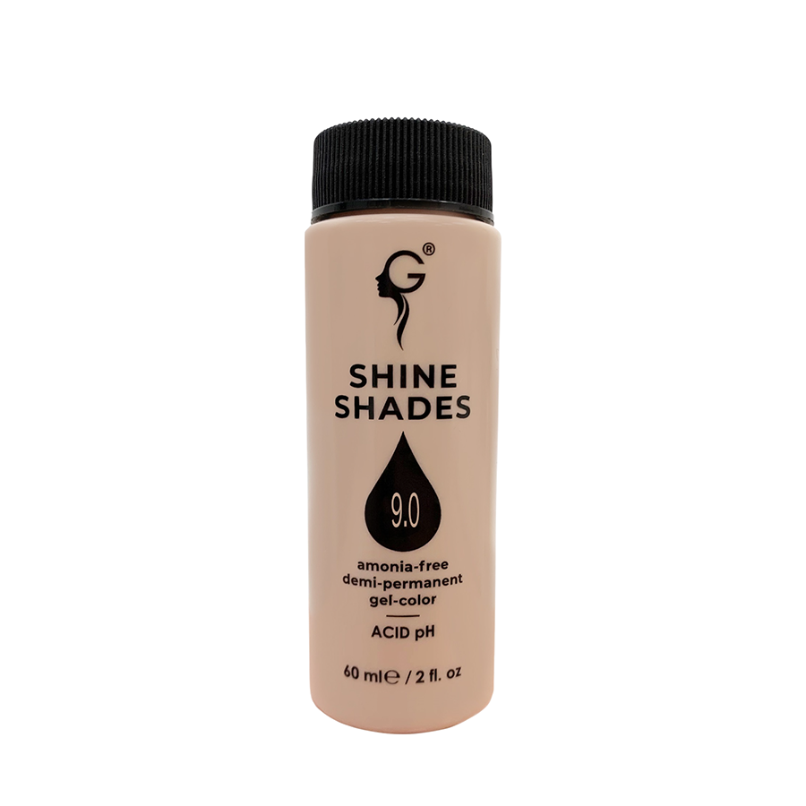 GERA Professional 9.0 гель-краситель для волос без аммиака / Shine Shades 60 мл, фото 2