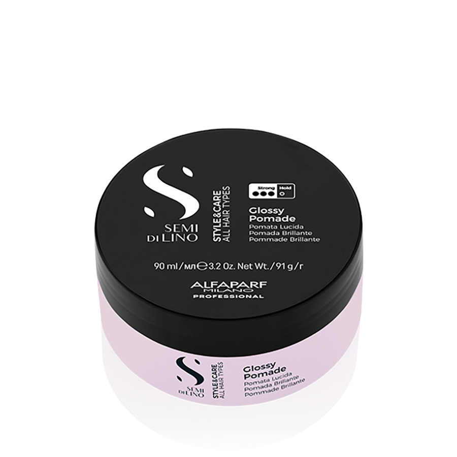 ALFAPARF MILANO Помада для волос придающая блеск, сильной фиксации / GLOSSY POMADE SDL STYLE & CARE 90 мл, фото 2