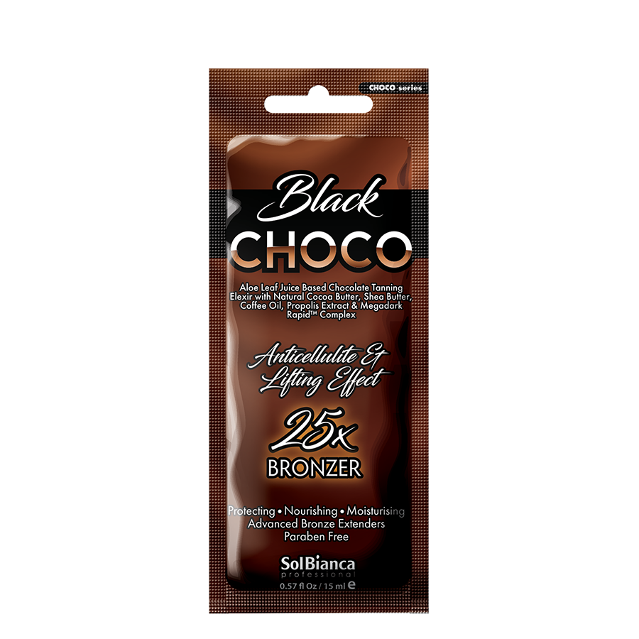 SOLBIANCA Крем-автозагар с маслами кофе, дерева ши, экстрактом имбиря и комплексом пребиотиков / Choco Black 15 мл, фото 2
