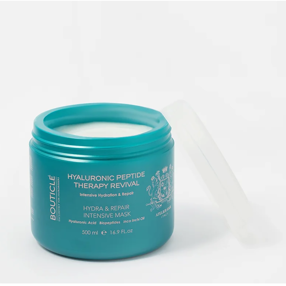 BOUTICLE Маска интенсивная восстанавливающая для поврежденных волос / Hydra & Repair Intensive Mask 500 мл, фото 2