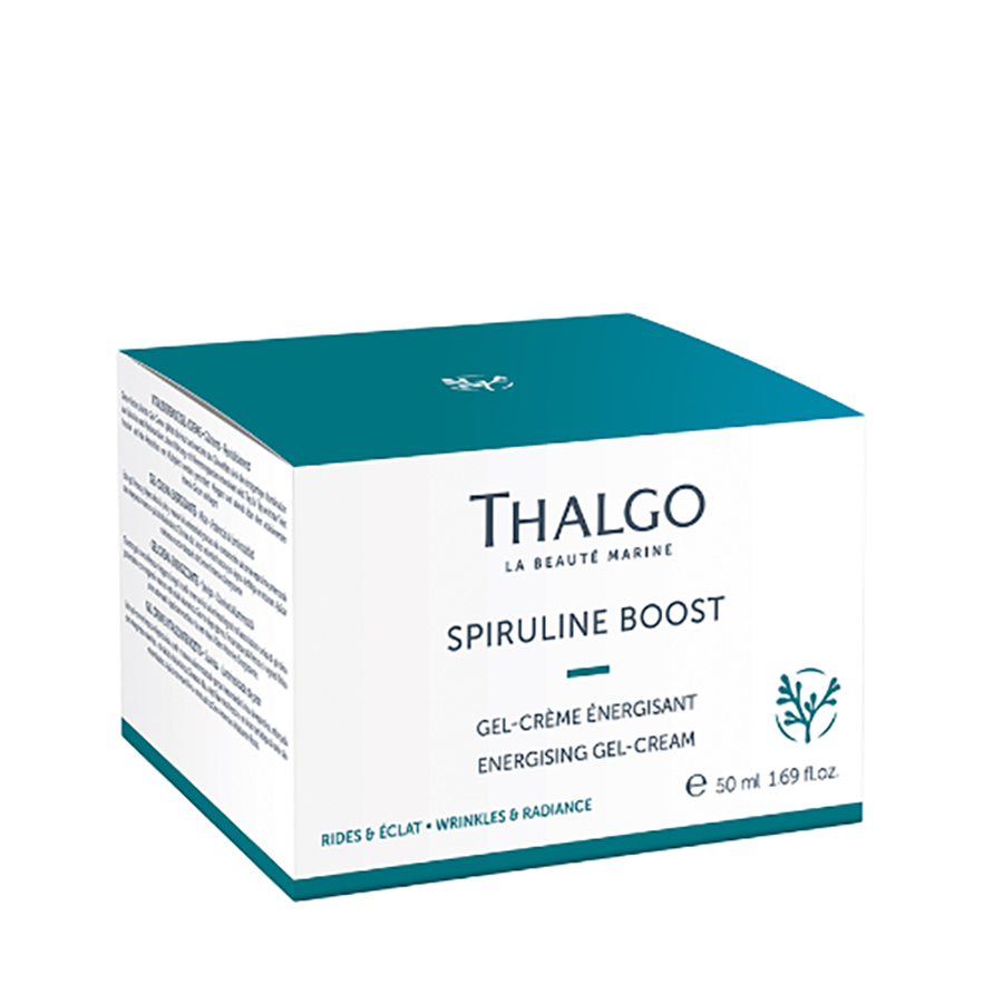 THALGO Гель-крем энергизирующий для сияния и коррекции морщин / SPIRULINE BOOST 50 мл, фото 2