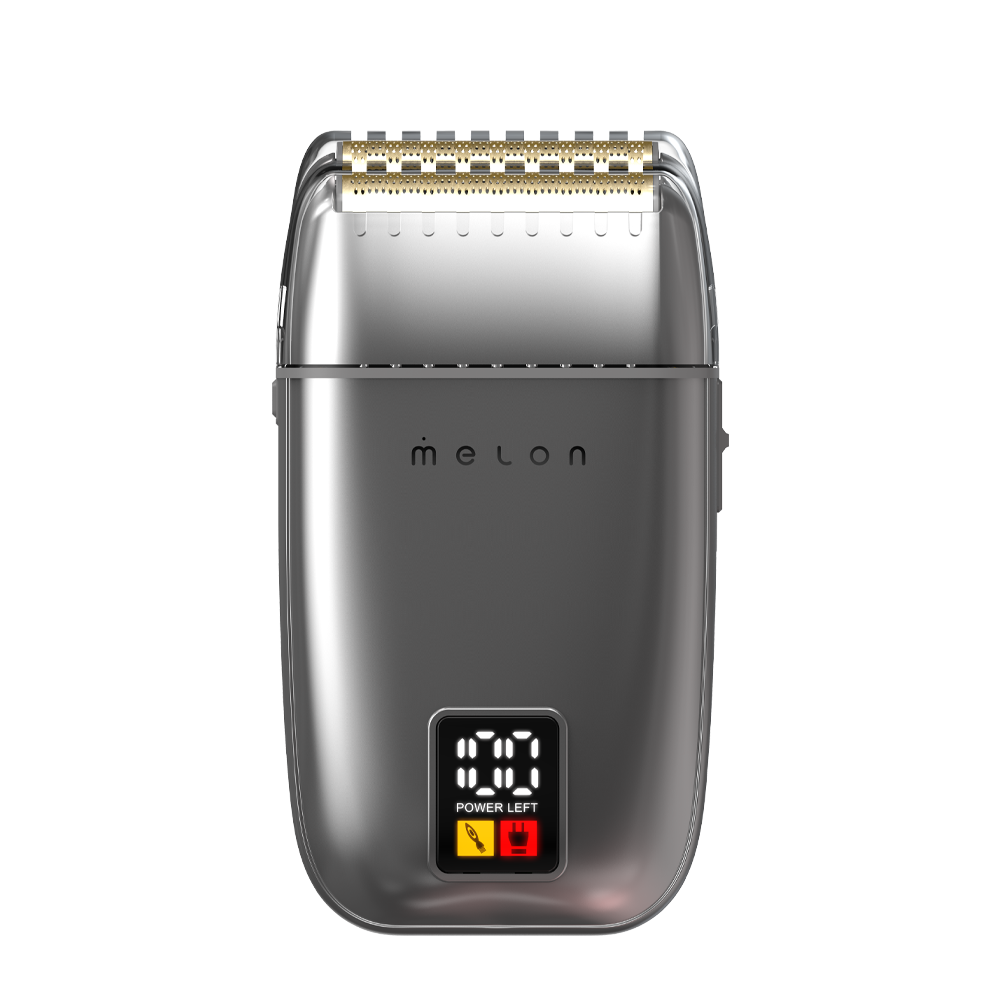 MELON PRO Шейвер HEX 3, серый, комплект сменных лезвий и сеточка, аккумулятор 1500 mAh, фото 1