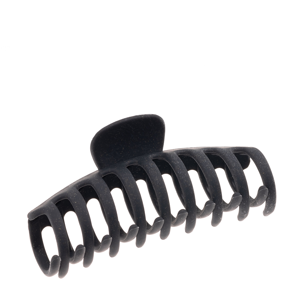 DEWAL BEAUTY Заколка-краб для волос большая, овал, черная 1 шт, фото 1