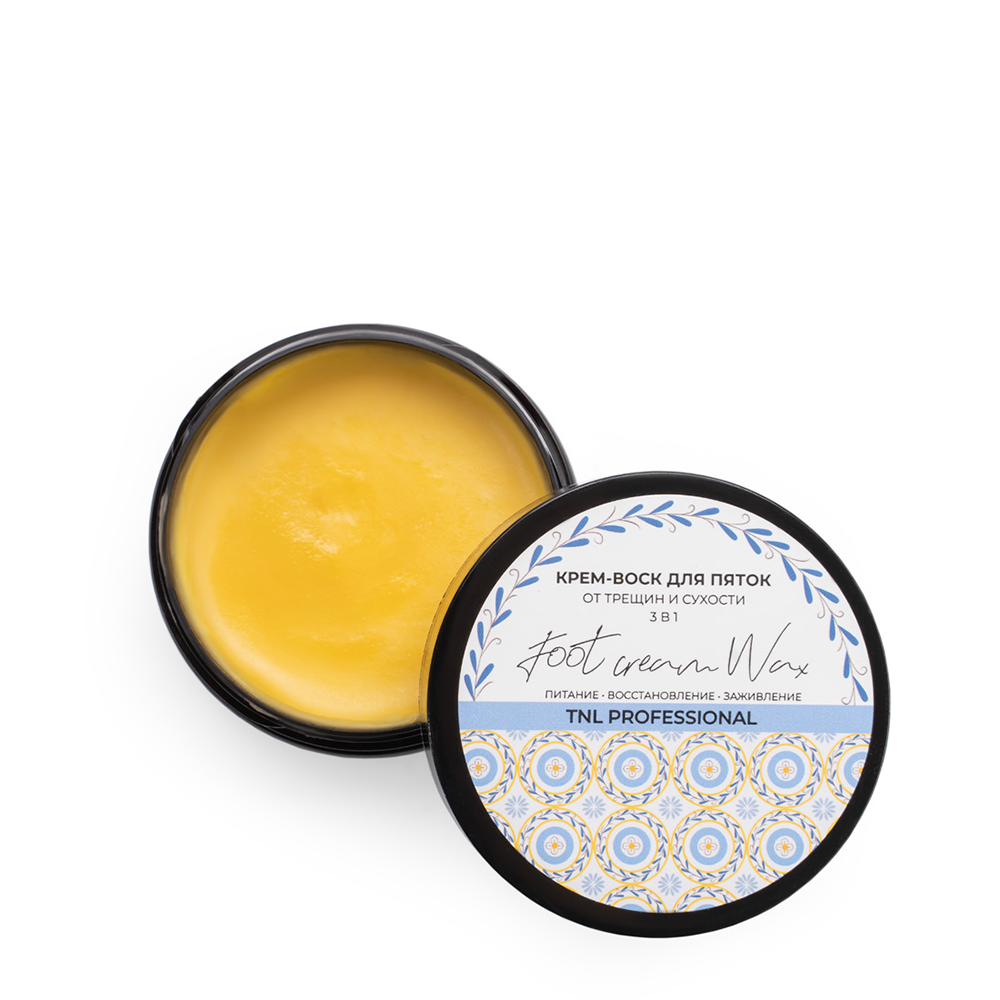TNL Professional Крем-воск для пяток 3 в 1 от трещин и сухости / TNL Foot Cream Wax 100 мл, фото 3