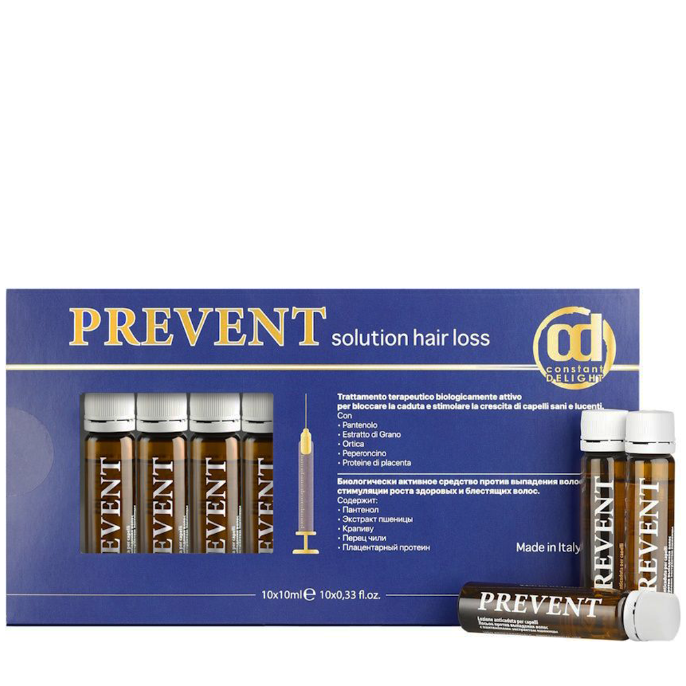 CONSTANT DELIGHT Лосьон против выпадения волос с пантенолом и экстрактом пшеницы / CD 10*10 мл, фото 1
