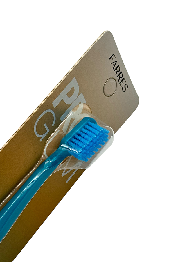 IWOU PROFESSIONAL Зубная щетка Глубокое очищение бирюзовая/FARRES PRO GUM, фото 2