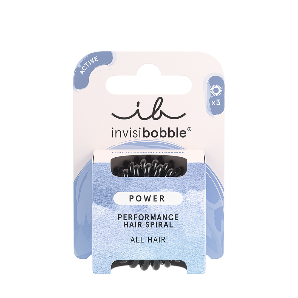 INVISIBOBBLE Резинка-браслет для волос / invisibobble POWER True Black (в картоне), фото 2