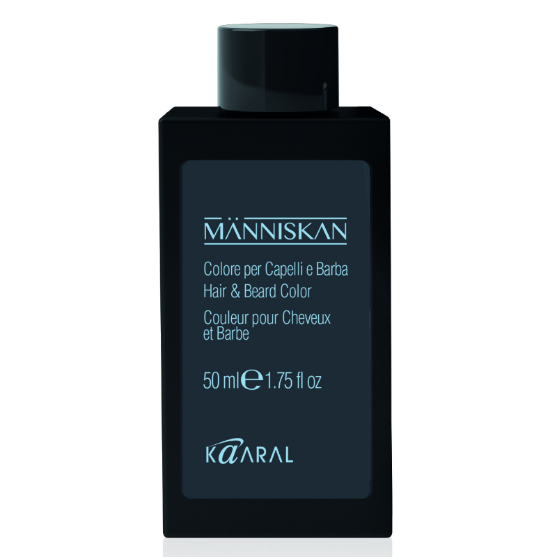 KAARAL Краска для волос и бороды, блондин - светлый блондин + активатор красителя / MANNISKAN Color 7/8 blonde/light blonde 3 х 50 мл + 150 мл, фото 3