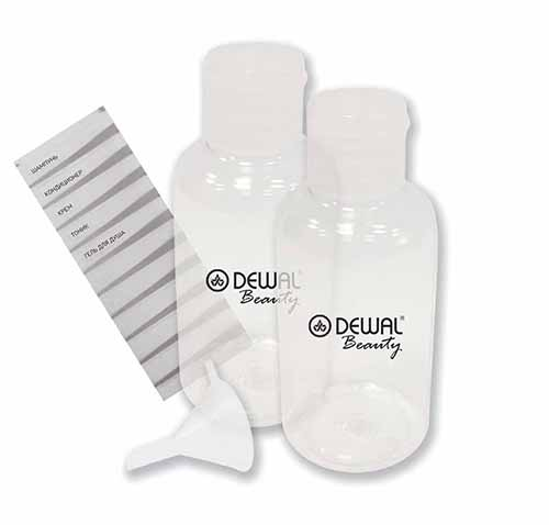 DEWAL BEAUTY Набор баночек дорожный для путешествий, 3 предмета, фото 1