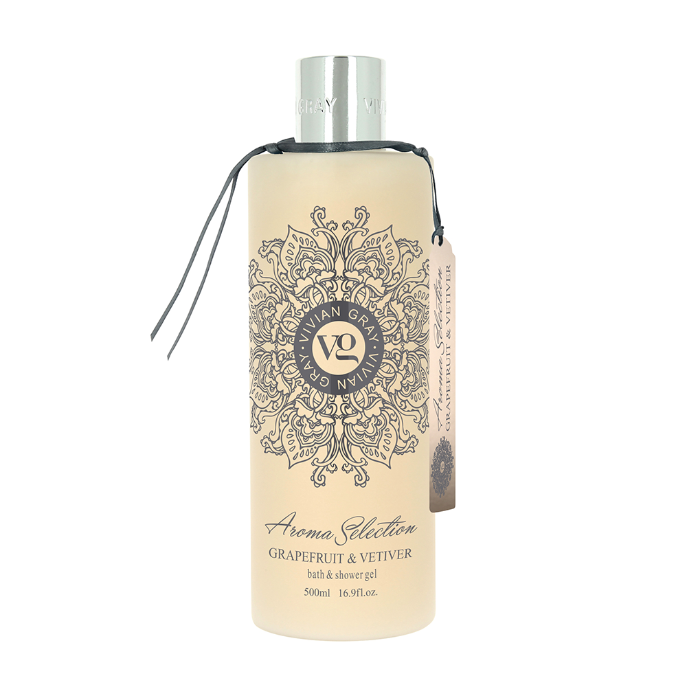 VIVIAN GRAY Гель для душа, грейпфрут и ветивер / Shower Gel Grapefruit & Vetiver 500 мл, фото 1