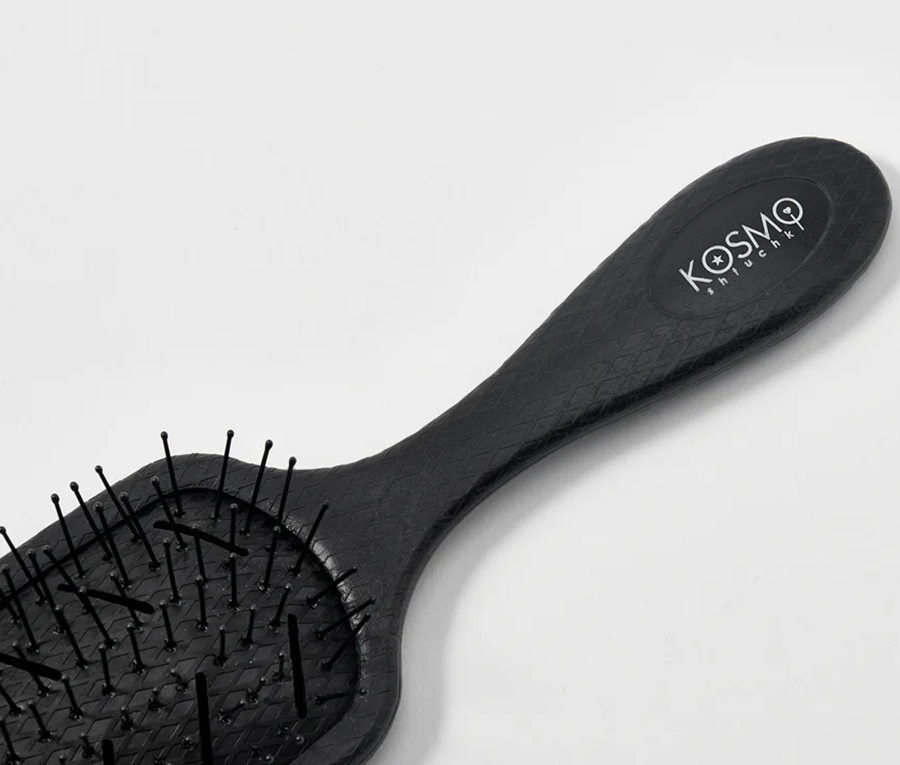 KOSMO SHTUCHKI Расчёска массажная 5339-B4, черная / KOSMO SHTUCHKI, фото 4