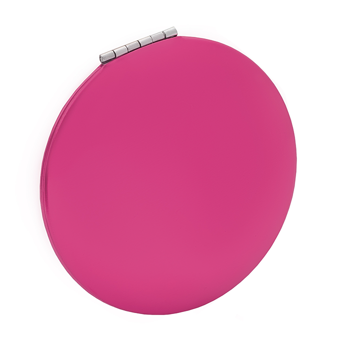 KAIZER Зеркало круглое, красное, металл, диаметр 70 мм, фото 1