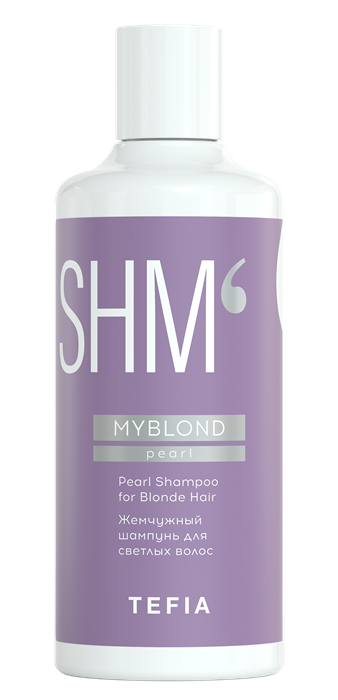 TEFIA Шампунь жемчужный для светлых волос / MYBLOND 300 мл, фото 1
