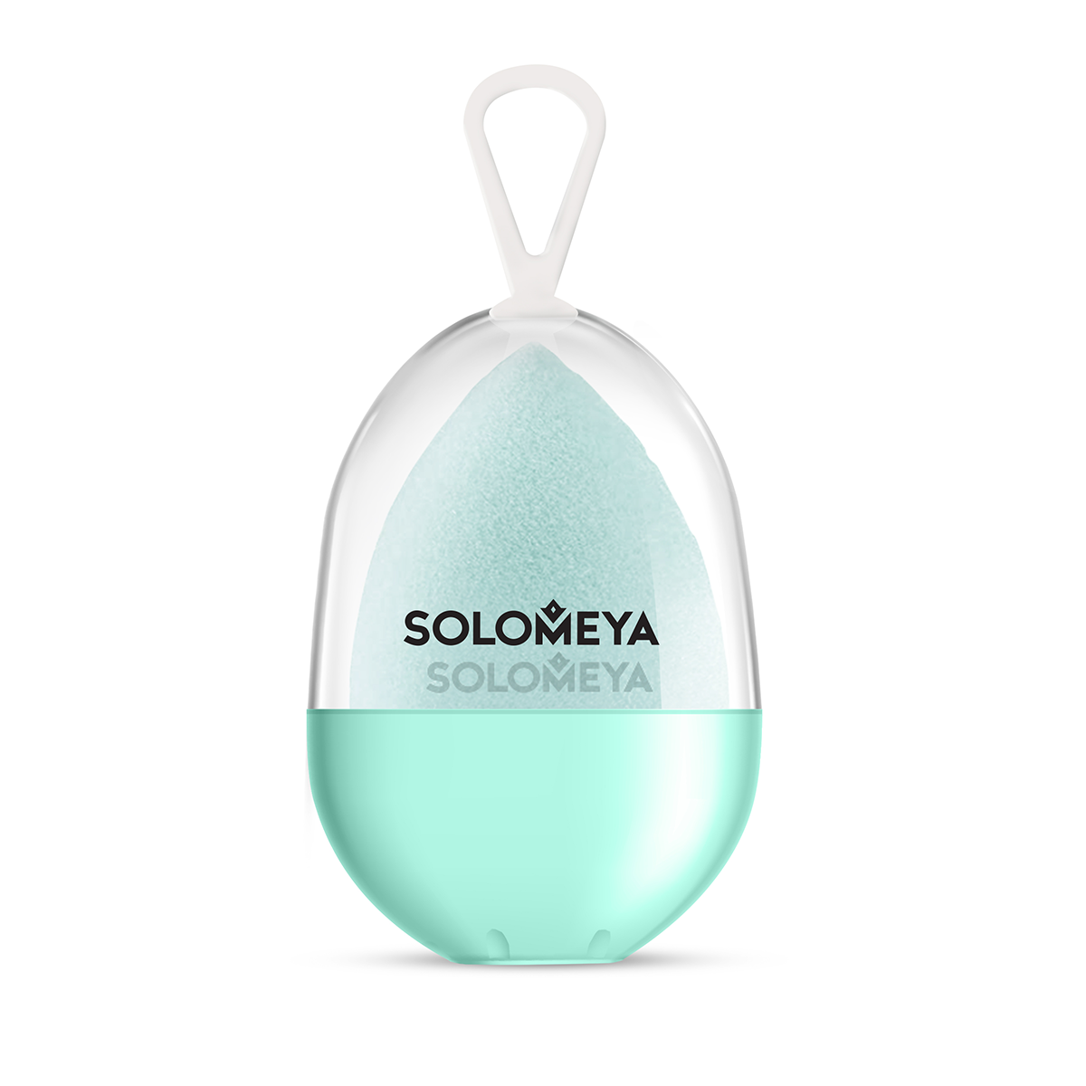SOLOMEYA Спонж косметический для макияжа Тифони вельветовый / Microfiber Velvet Sponge Tiffany 1 шт, фото 1