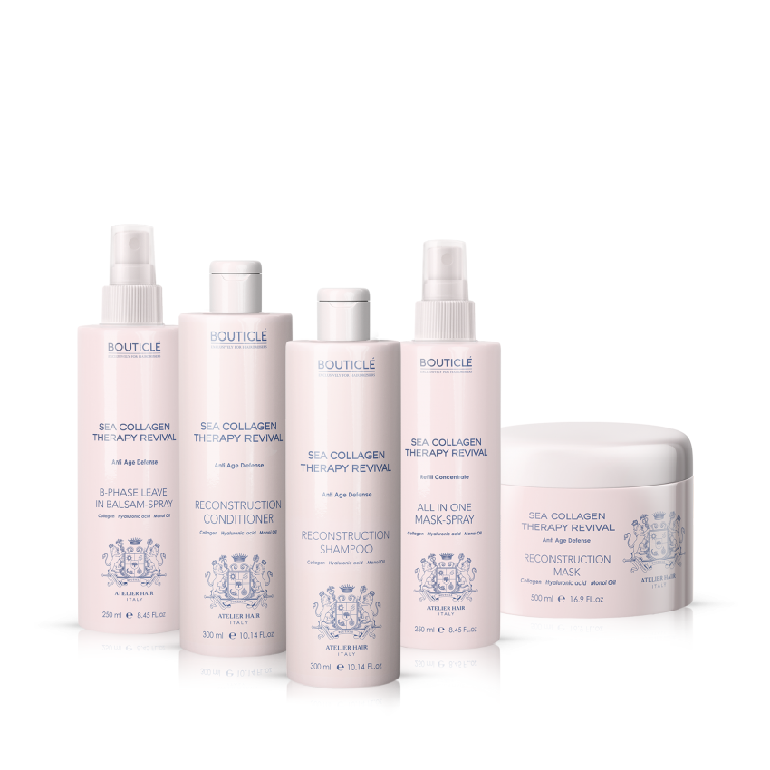 BOUTICLE Маска-спрей коллагеновая многофункциональная несмываемая / Sea Collagen Therapy Revival ALL IN ONE MASK-SPRAY 250 мл, фото 2