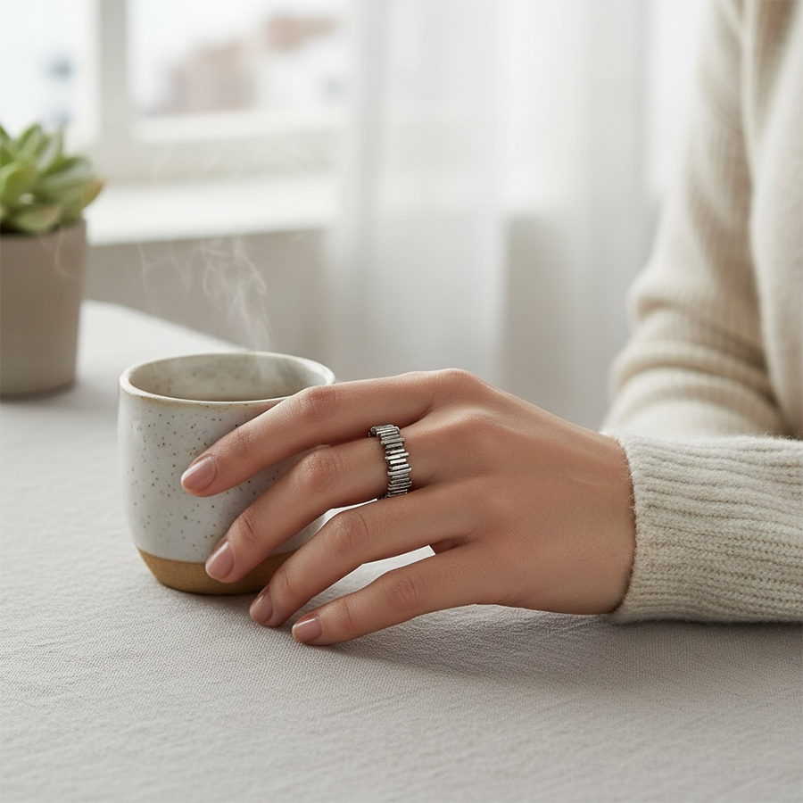 IWOU PROFESSIONAL Кольцо Индустриальный шик, фото 2