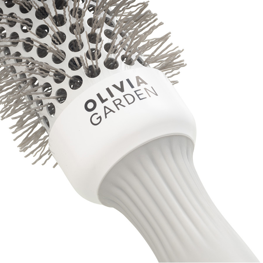 OLIVIA GARDEN Термобрашинг OG Expert Blowout Speed Wavy Bristles White&Grey 35 мм, фото 2
