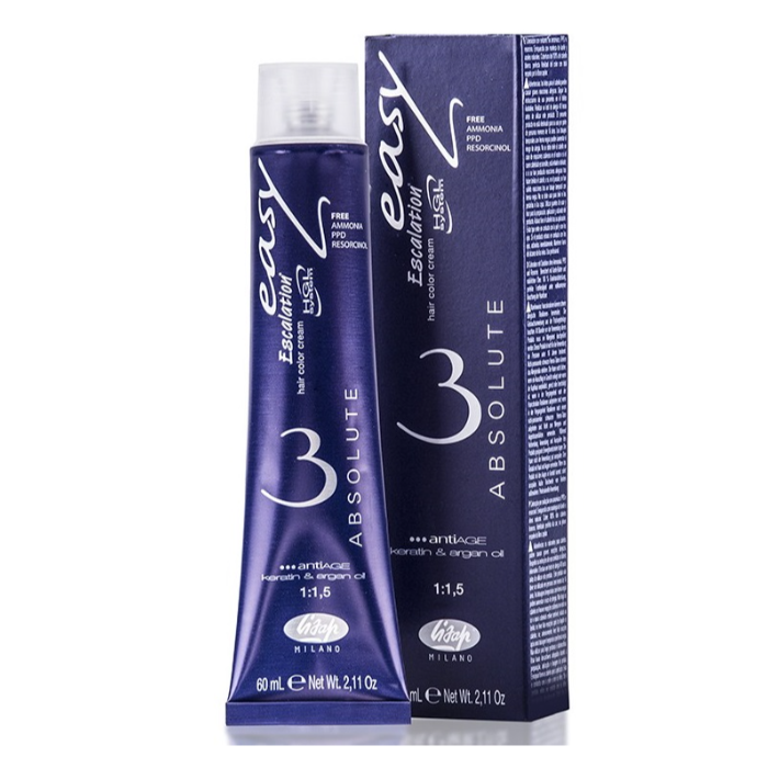 LISAP MILANO 66/21 краска для волос / ESCALATION EASY ABSOLUTE 3 60 мл, фото 2