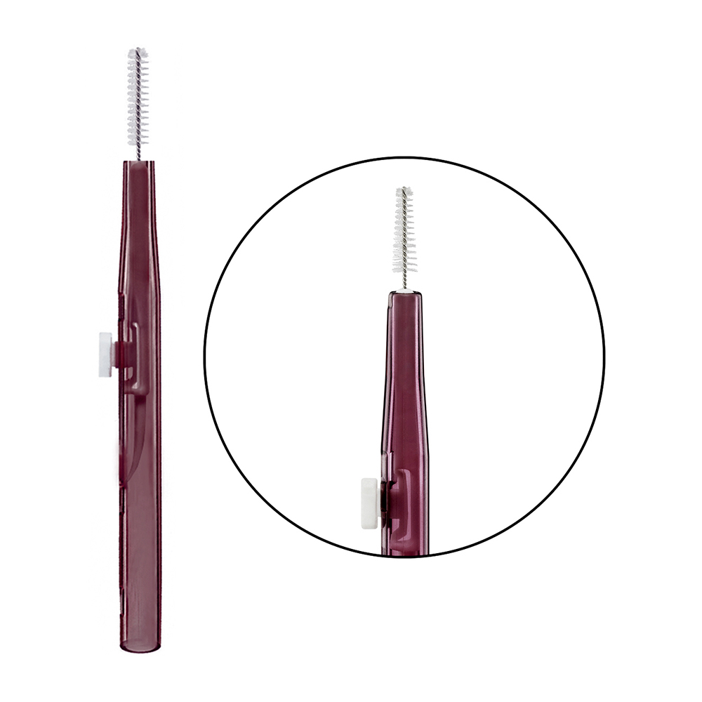 INNOVATOR COSMETICS Щеточка многофункциональная для бровей и ресниц, 1.0 мм фиолетовая / Baby Brush, фото 3