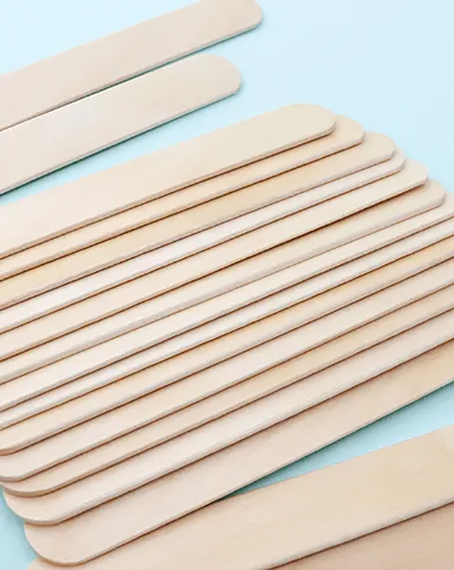 KAPOUS Шпатель деревянный 140 х 18 х 2 мм / Depilation 100 шт, фото 2