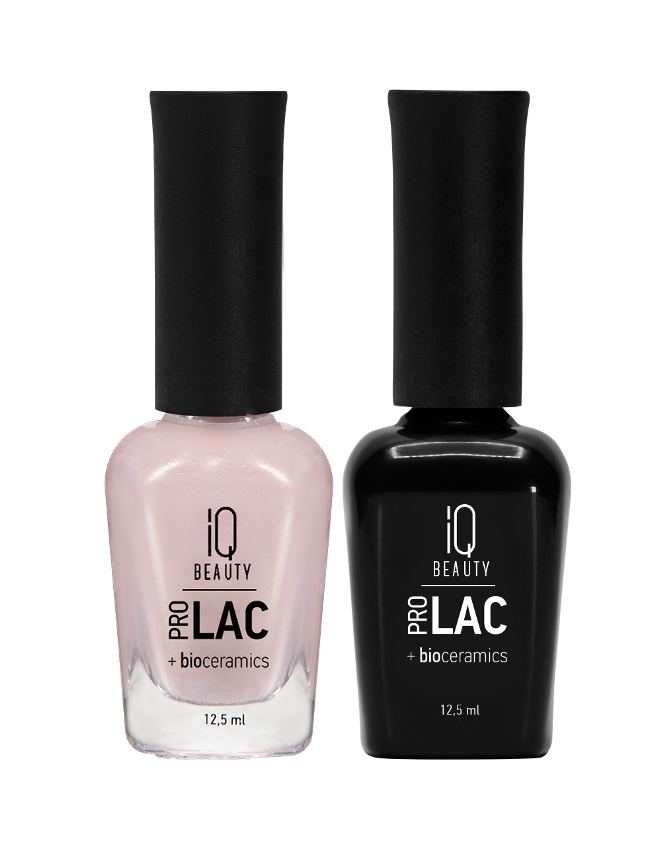 IQ BEAUTY 051 лак для ногтей укрепляющий с биокерамикой / Nail polish PROLAC + bioceramics 12.5 мл, фото 4