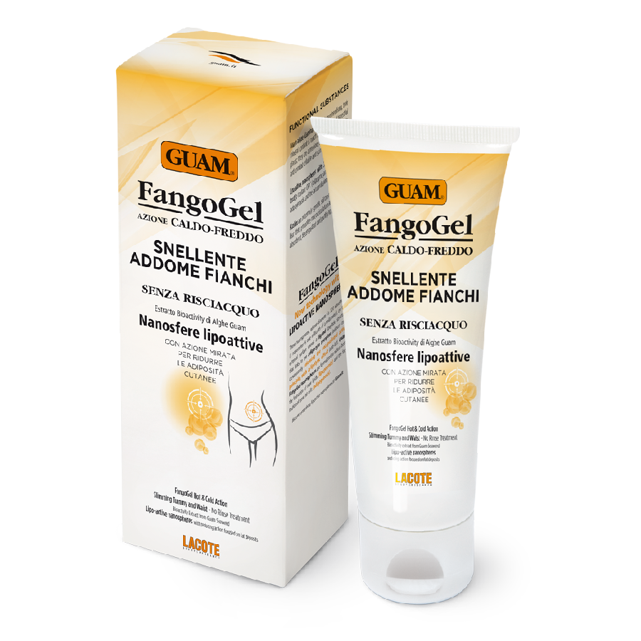 GUAM Гель антицеллюлитный контрастный с липоактивными наносферами для живота и талии / FANGOGEL 150 мл, фото 2