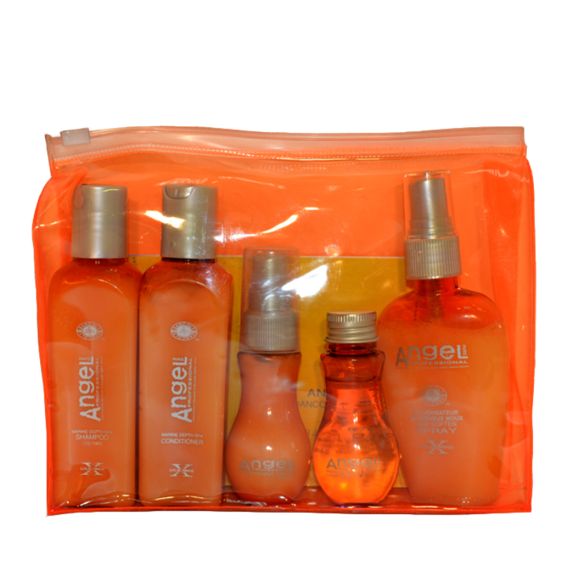 ANGEL PROFESSIONAL Набор миниатюр для сухих и нейтральных волос в косметичке Angel Professional, фото 1
