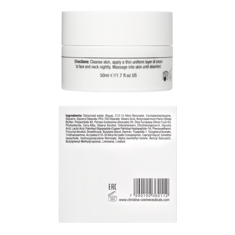 CHRISTINA Крем ночной Возрождение (шаг 3) / Repairing Night Cream Forever Young 50 мл, фото 3