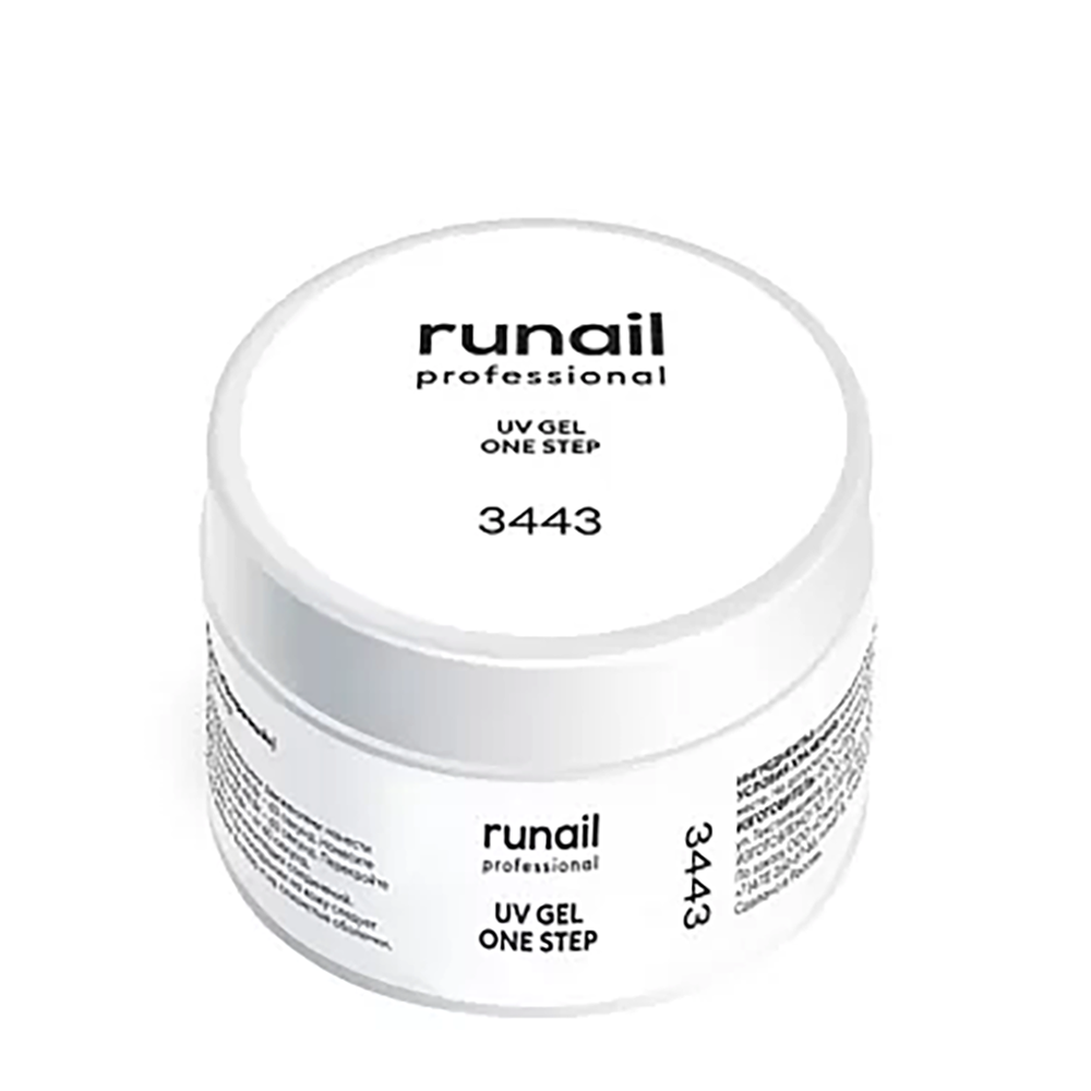RUNAIL УФ-гель однофазный, прозрачный 15 гр, фото 1