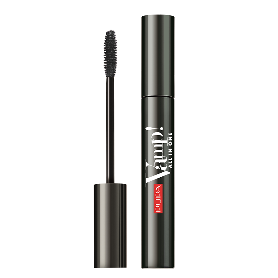 PUPA Тушь для ресниц Драматический Объем, 101 экстра черный / VAMP! MASCARA ALL IN ONE 9 мл, фото 2