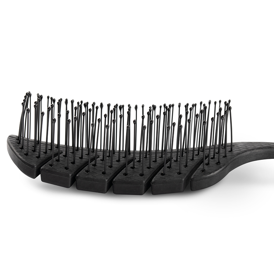 KOSMO SHTUCHKI Расчёска лепестковая 5439-M2, черная / KOSMO SHTUCHKI, фото 3