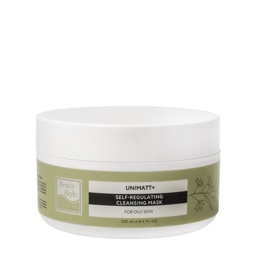 BEAUTY STYLE Маска себорегулирующая очищающая для жирной и смешанной кожи / Beauty Style Unimatt+ 250 мл, фото 1