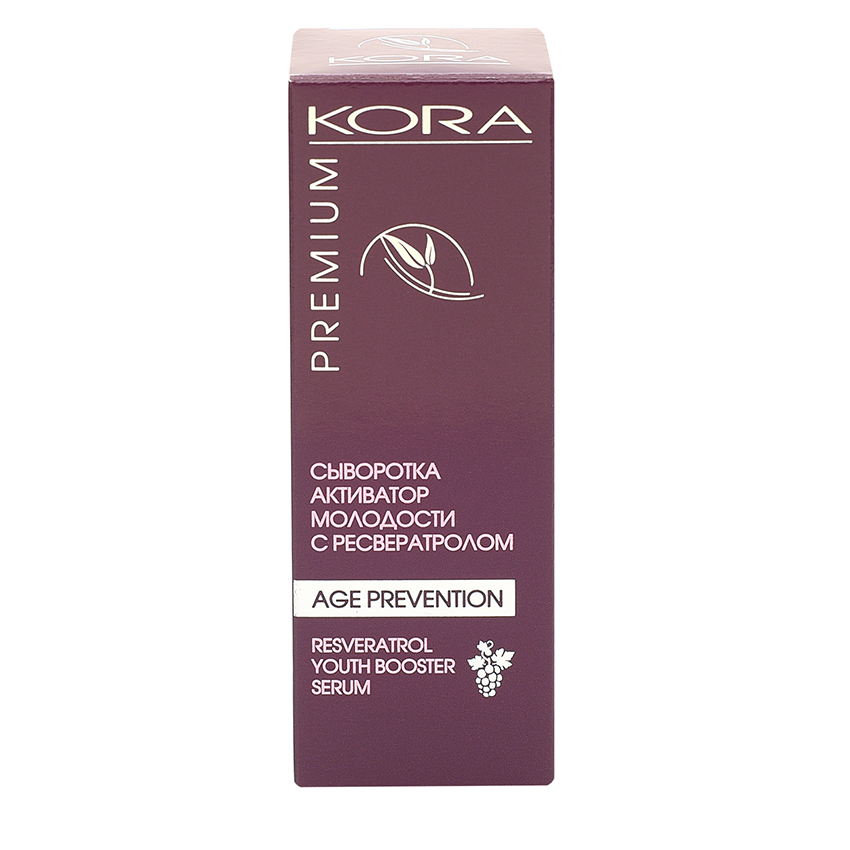 KORA Сыворотка активатор молодости с ресвератролом, 30 мл, фото 3