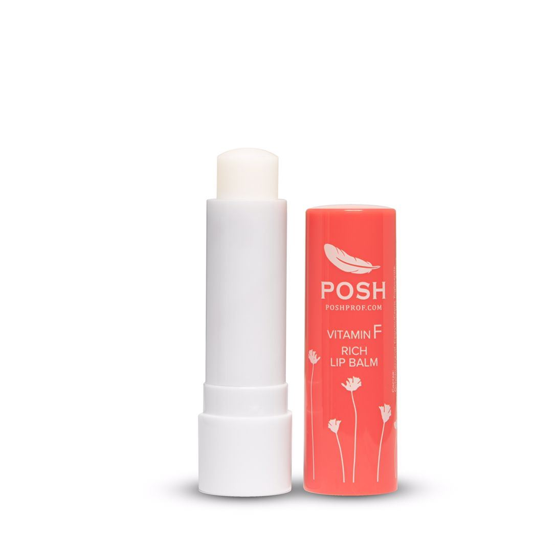 POSH Бальзам для губ с витамином F, ранозаживляющий и смягчающий / RICH BALM, 5гр, фото 1