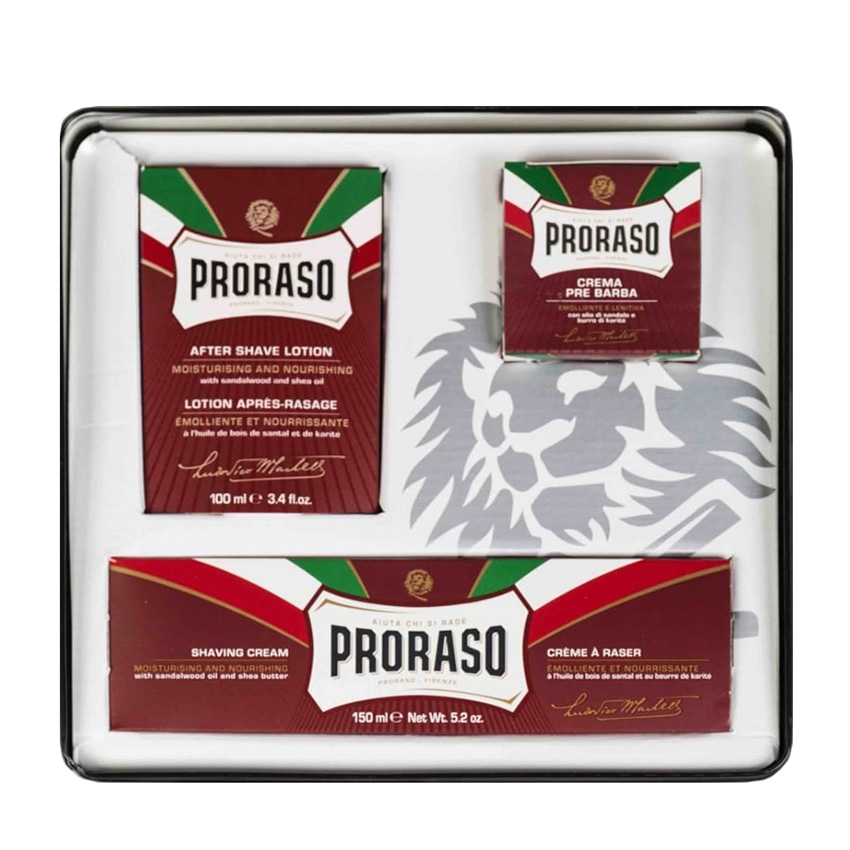 PRORASO Набор для бритья (крем 100 мл, крем 150 мл, лосьон 100 мл) PRIMADOPO, фото 2